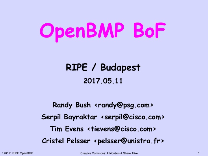 Deep Dive into BGP Monitoring with BMP