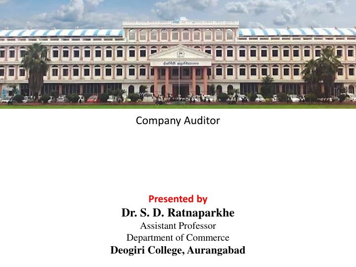 Company Auditor: Eligibility Criteria and Ineligibility Factors