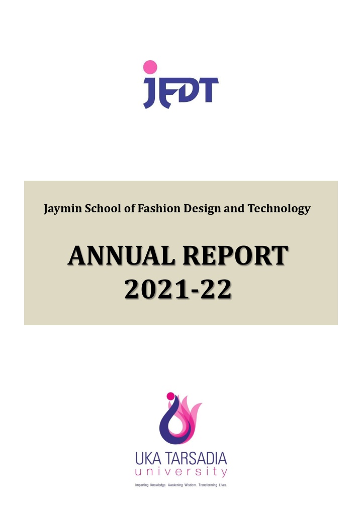 Jaymin School of Fashion Design and Technology Faculty Details