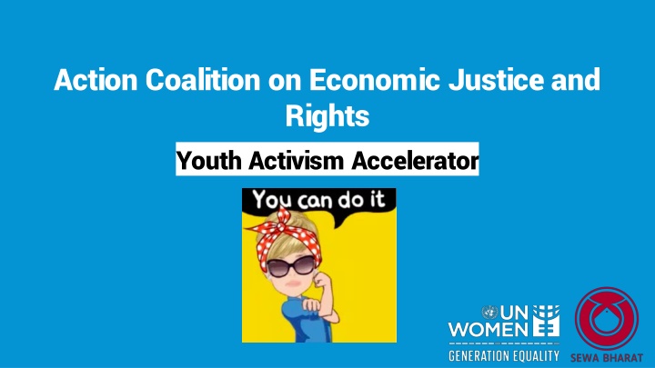 Youth Activism for Economic Justice & Rights