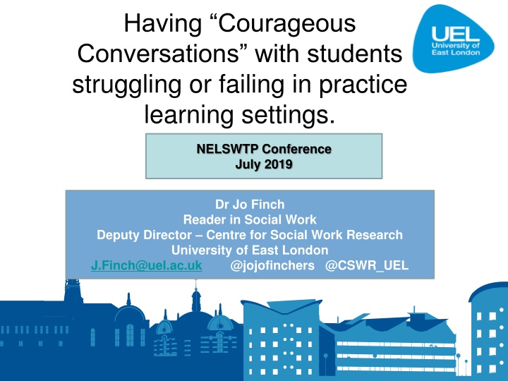 Courageous Conversations with Struggling Students