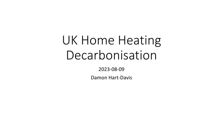 Decarbonisation Challenge: Making Heat Pump Retrofits More Cost-Effective