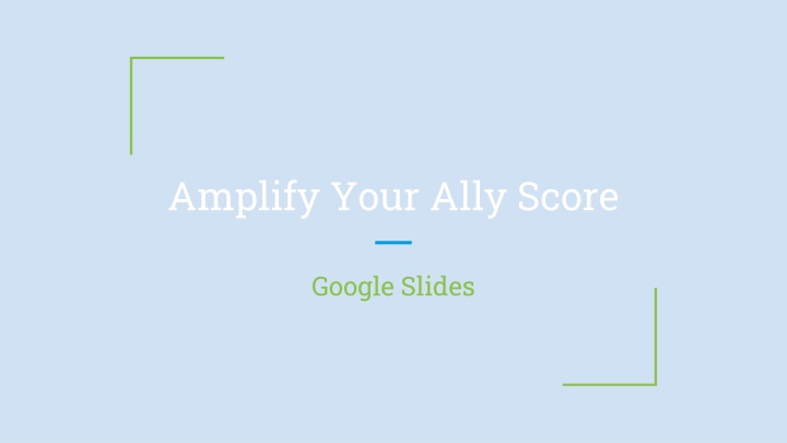 Enhance Your Slide Design for Better Accessibility
