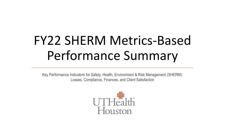 Key Performance Indicators for Safety Services: Losses, Compliance, Finances & Satisfaction