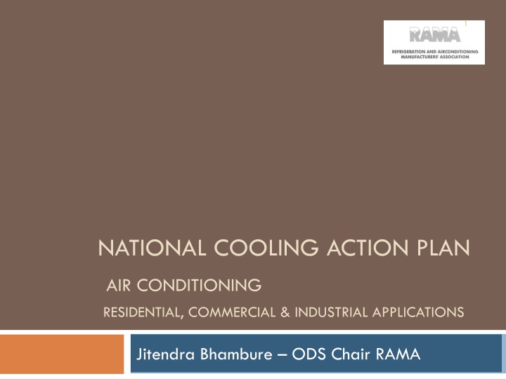 NATIONAL COOLING ACTION PLAN