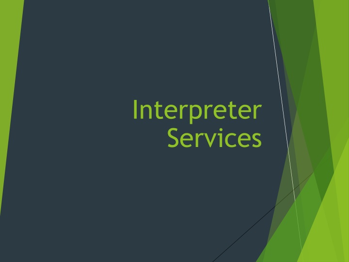 Interpreter Services