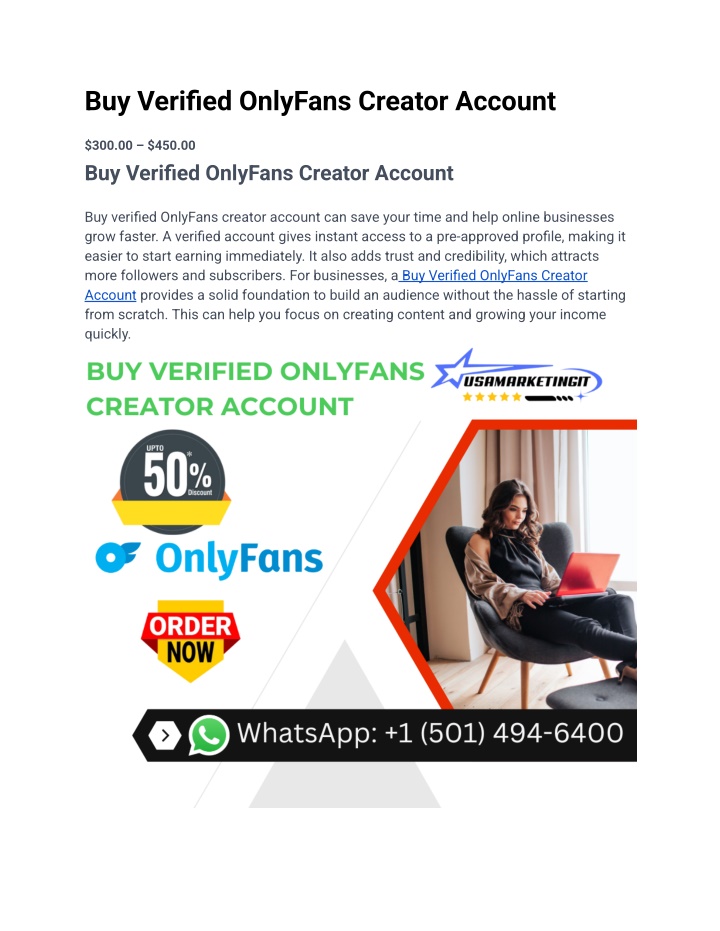 buy verified onlyfans creator account n.w