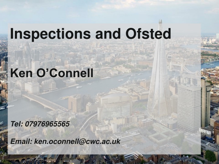 Inspections and Ofsted: Enhancing Educational Evaluation