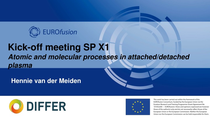 Kick-off meeting SP X1