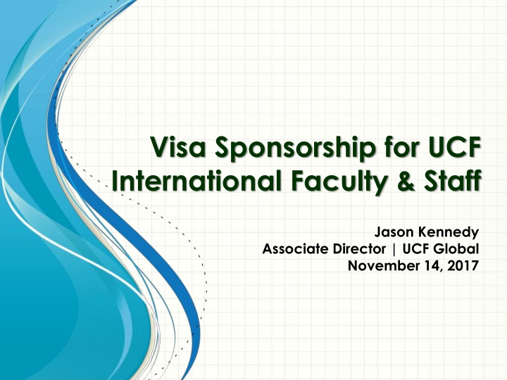 Visa Sponsorship Types for UCF International Faculty