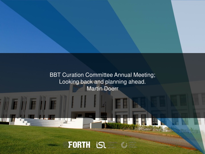 BBT Curation Committee Annual Meeting: Looking Back and Planning Ahead