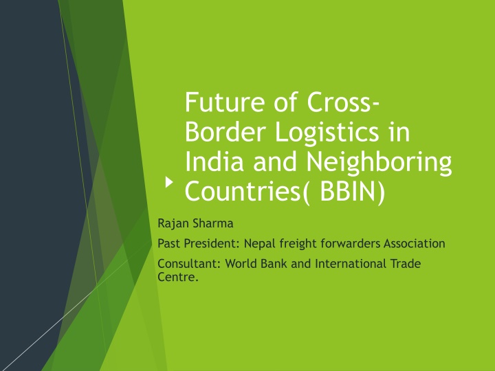 Future of Cross-Border Logistics in BBIN Region