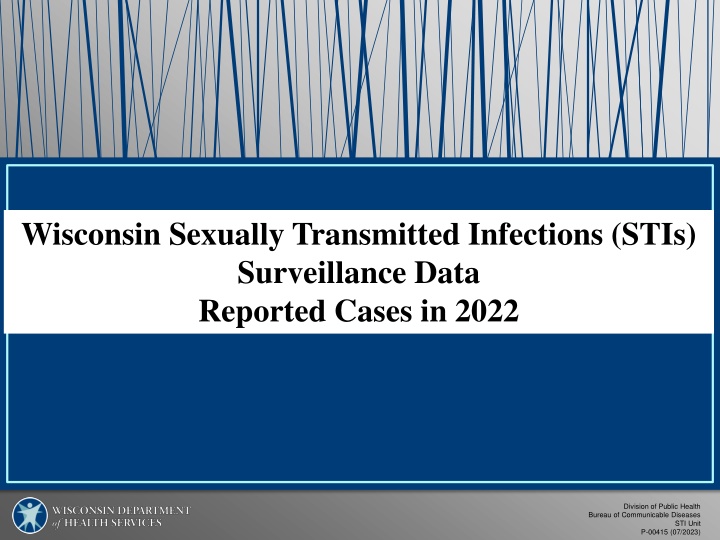 2022 Wisconsin STIs Surveillance Data