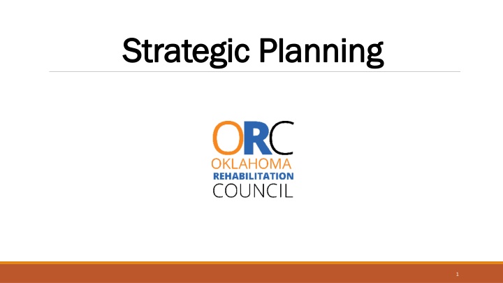 Oklahoma Rehabilitation Council Committees Overview