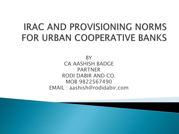 Important RBI Circulars and Asset Classification Updates