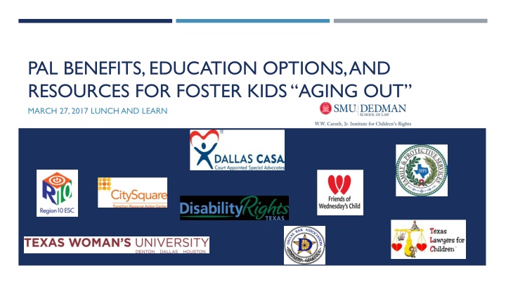 Foster Care Transition Programs and Support