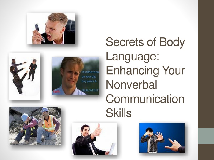 Secrets of Enhancing Nonverbal Communication Skills