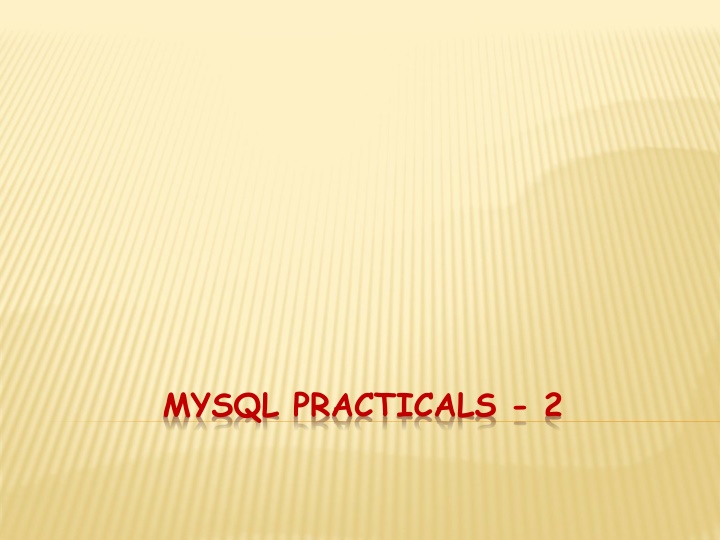 MySQL Database Queries for Student Information