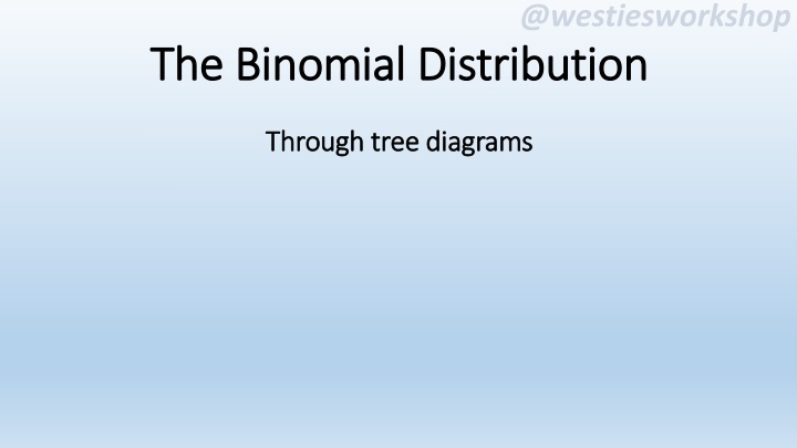 Binomial Distribution through Tree Diagrams