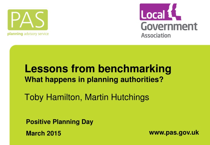 Lessons from benchmarking