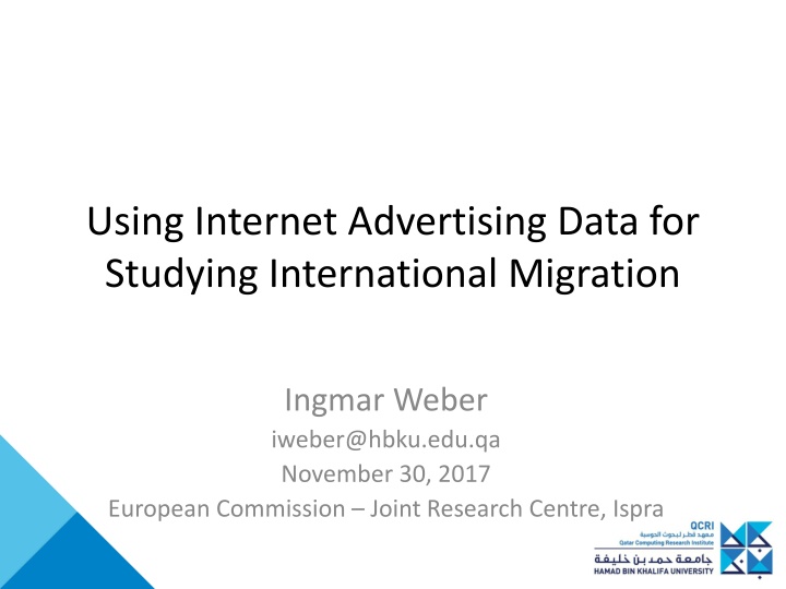 Leveraging Internet Advertising Data for Migration Studies
