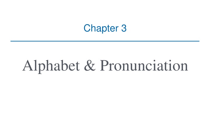 Greek Alphabet and Pronunciation Guide