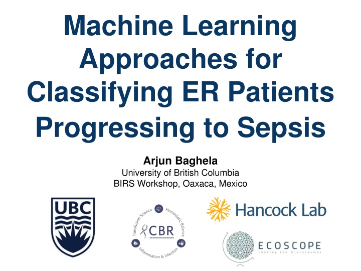 Machine Learning Approaches for Sepsis Progression Prediction