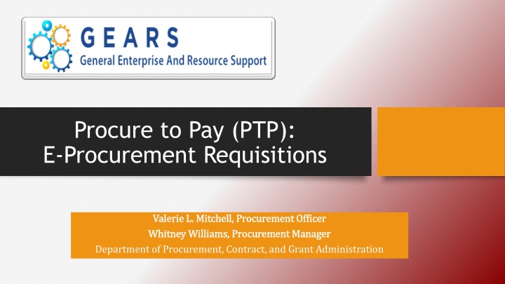 Efficient Procurement Requisitions Overview