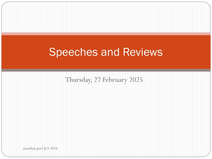 Unveiling the Art of Speech: Key Elements and Techniques