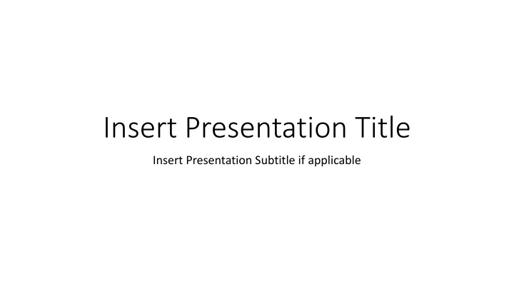Ensuring Accessible Presentations