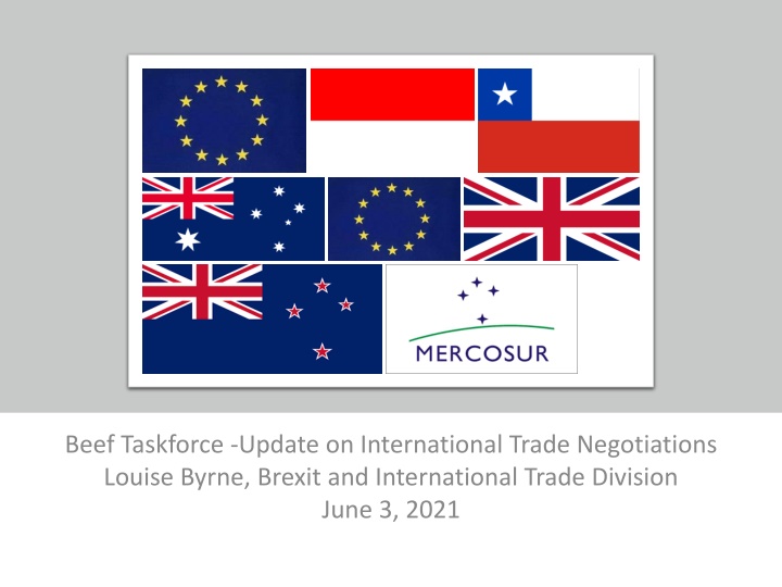 Update on International Trade Negotiations
