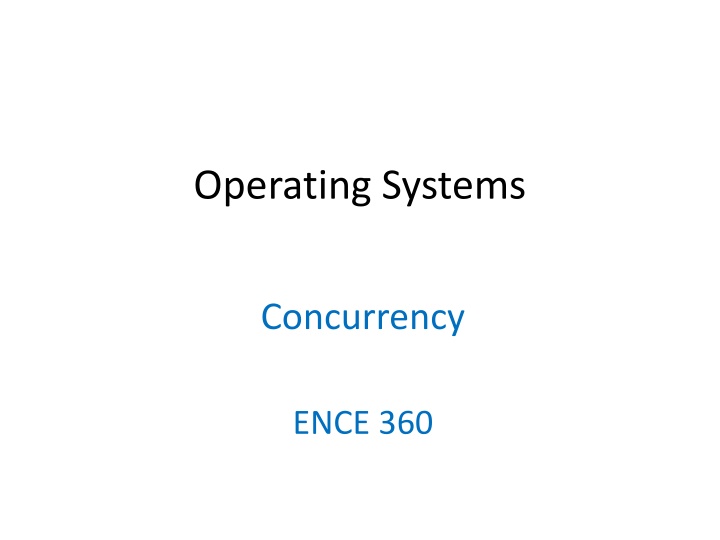 Operating Systems Concurrency: Solutions to Classic Problems