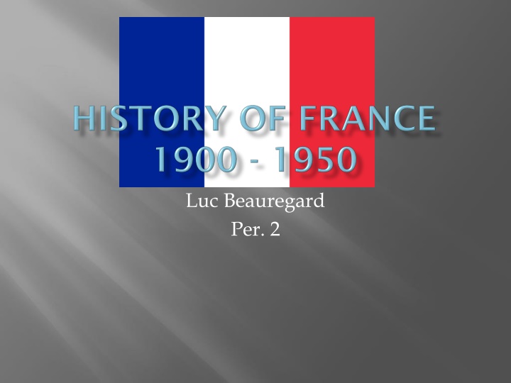 France's Historical Turmoil and Cultural Resilience