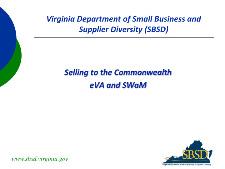 Supplier Diversity (SBSD)