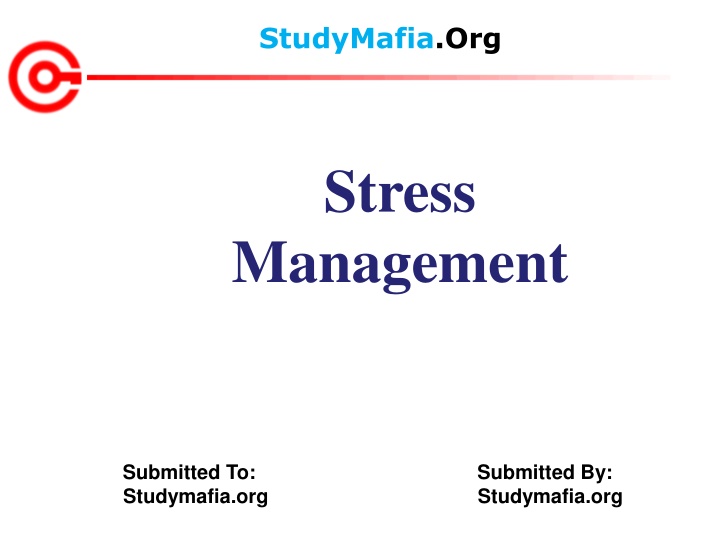 Stress Management Techniques for Better Health