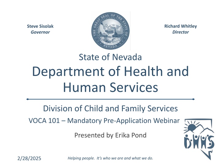 VOCA Program Requirements