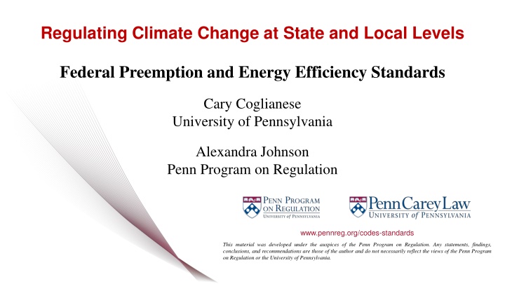 Federal Preemption in Energy Policy: Balancing State and Federal Laws