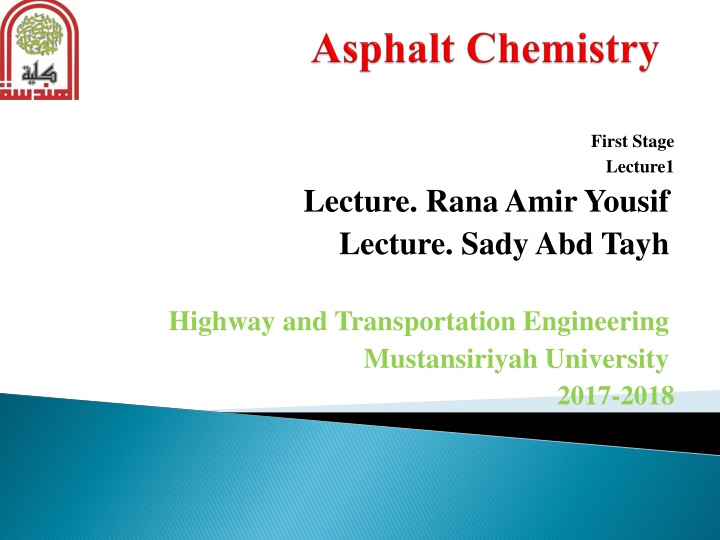 Asphalt Definitions and Bituminous Materials Overview