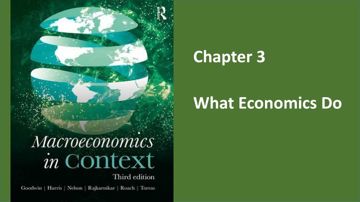 What Economics Does: A Visual Guide