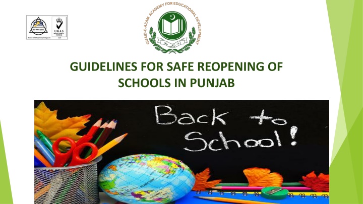 Guidelines for Safe Reopening of Schools in Punjab