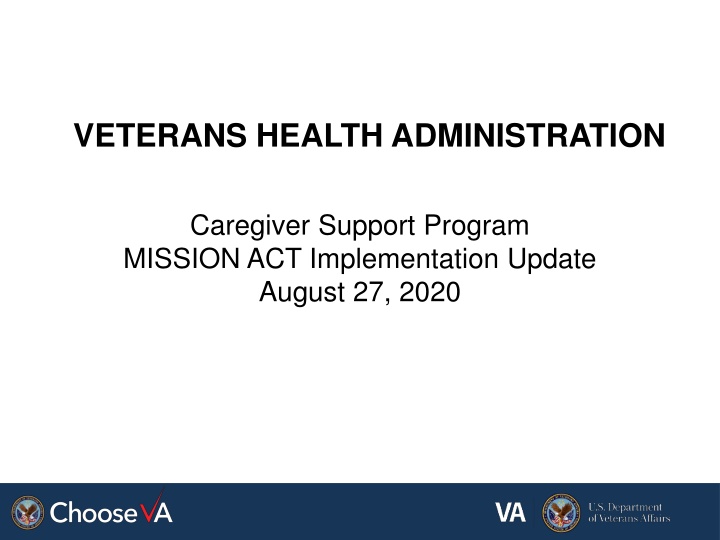 VETERANS HEALTH ADMINISTRATION