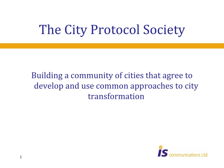 The City Protocol Society