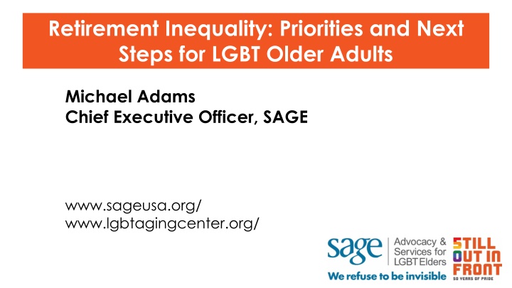 Challenges Faced by LGBT Older Adults in Retirement