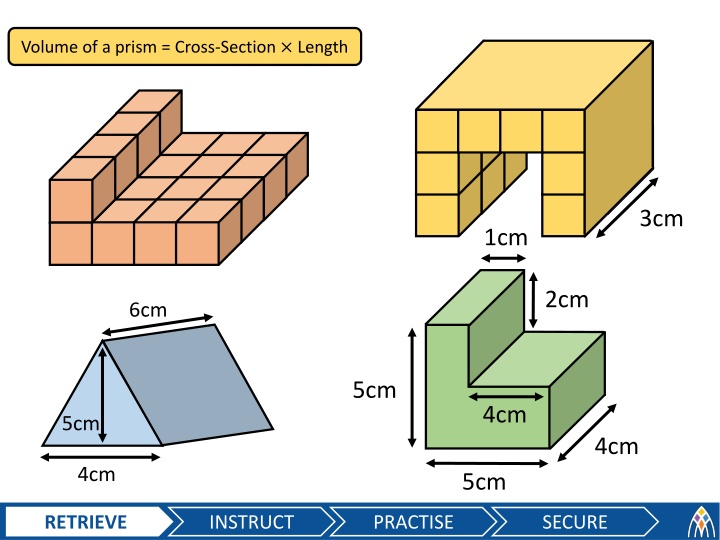 Calculate Volume of Cylinders with Cross-Section Areas