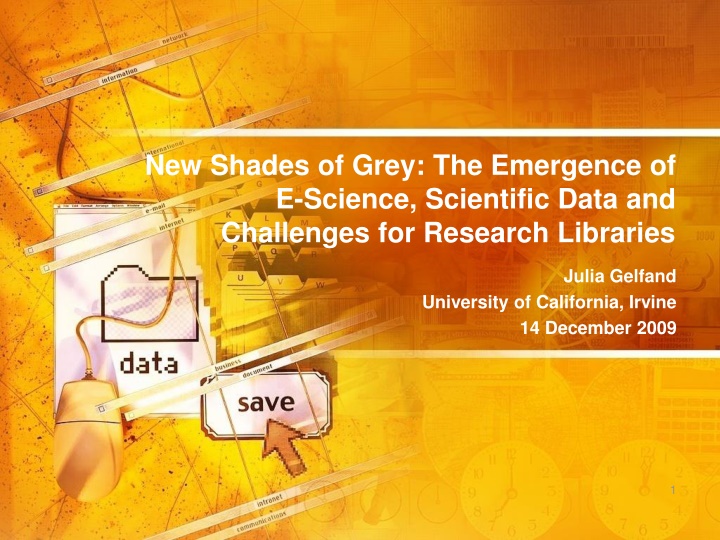 Challenges and Opportunities in E-Science Research Libraries