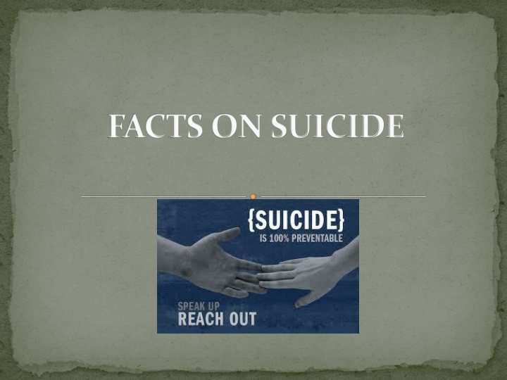 Facts and Myths About Teenage Suicide