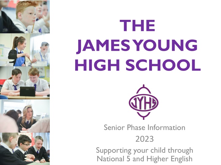 Supporting Your Child Through National 5 and Higher English