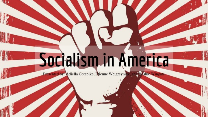 Socialism in America