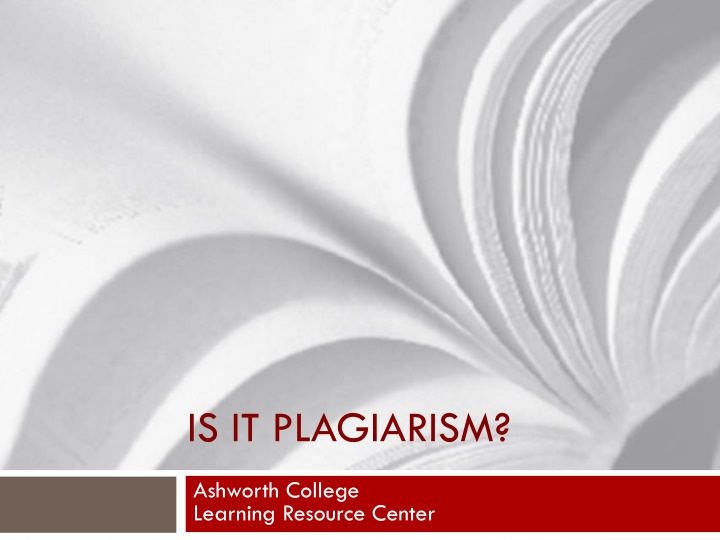 Recognizing Plagiarism Examples with Guidelines