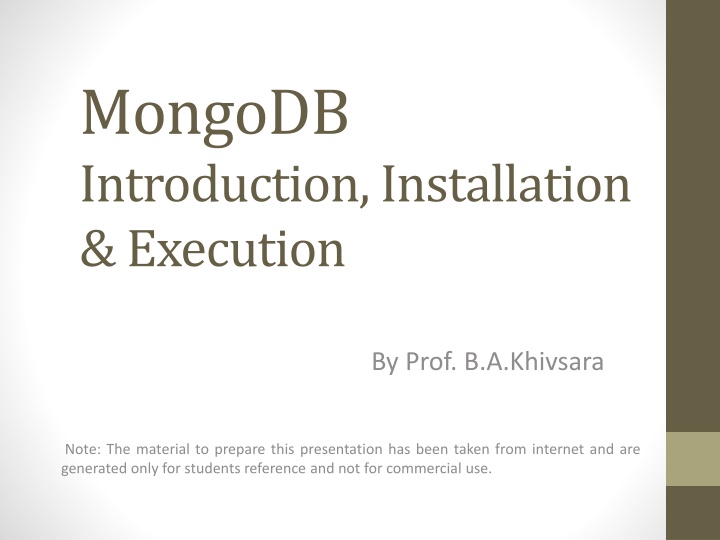 Introduction to MongoDB and SQL: Key Differences and Features